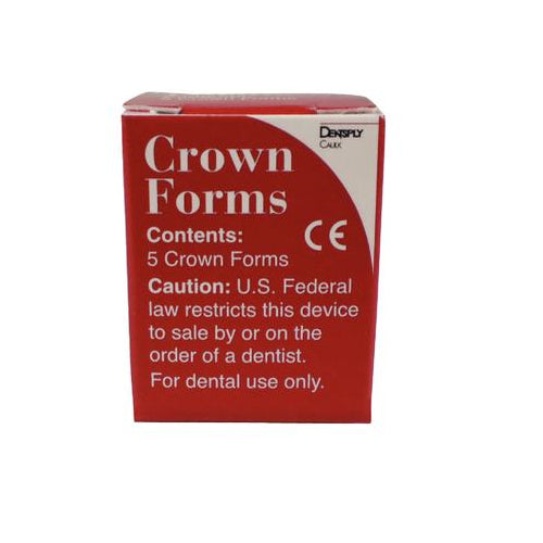 Dentsply Caulk 611530 Clear Crown Forms D6 Medium Small Upper Right Cuspid 5/Bx Dentsply Caulk 611530 Clear Crown Forms D6 Medium Small Upper Right Cuspid 5/Bx